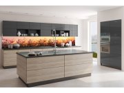 Samolepicí Fototapeta do kuchyně KI-350-130 Květinová pole | 350 x 60 cm Fototapety