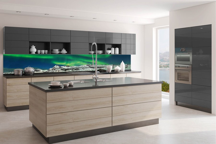 Samolepicí Fototapeta do kuchyně KI-350-139 Aurora | 350 x 60 cm