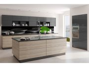 Samolepicí Fototapeta do kuchyně KI-350-169 Zelený list | 350 x 60 cm Fototapety