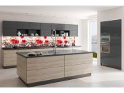 Samolepicí Fototapeta do kuchyně KI-350-171 Vlčí mák | 350 x 60 cm Fototapety