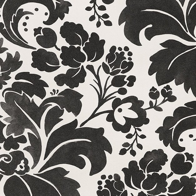 Černobílá tapeta s ornamentálním vzorem 356102 Black a Light Eijffinger - Tapety Eijffinger