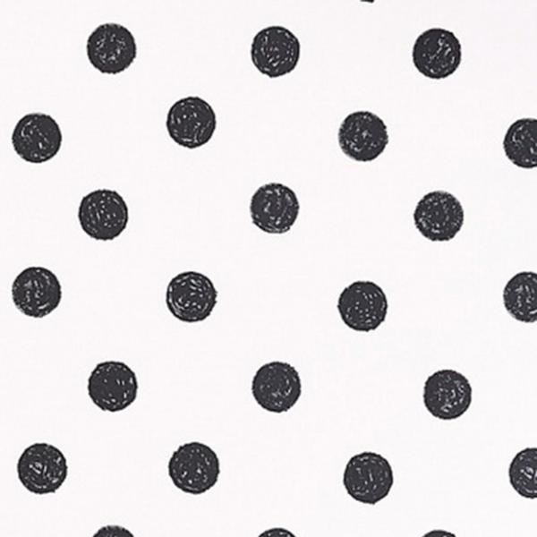 Bílá tapeta s černými puntíky 356060 Black a Light Eijffinger - Tapety Eijffinger