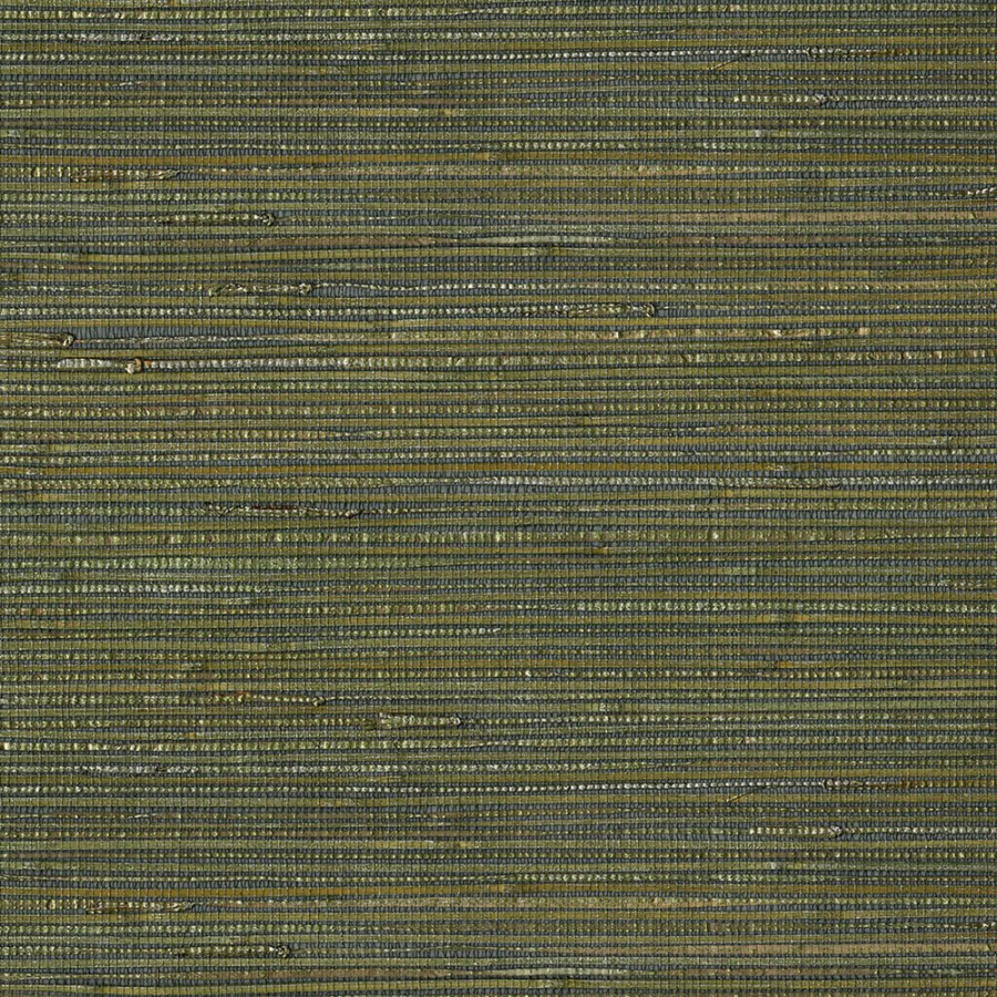 Přírodní tapeta zelená s metalickým leskem 303515 Natural Wallcoverings III Eijffinger
