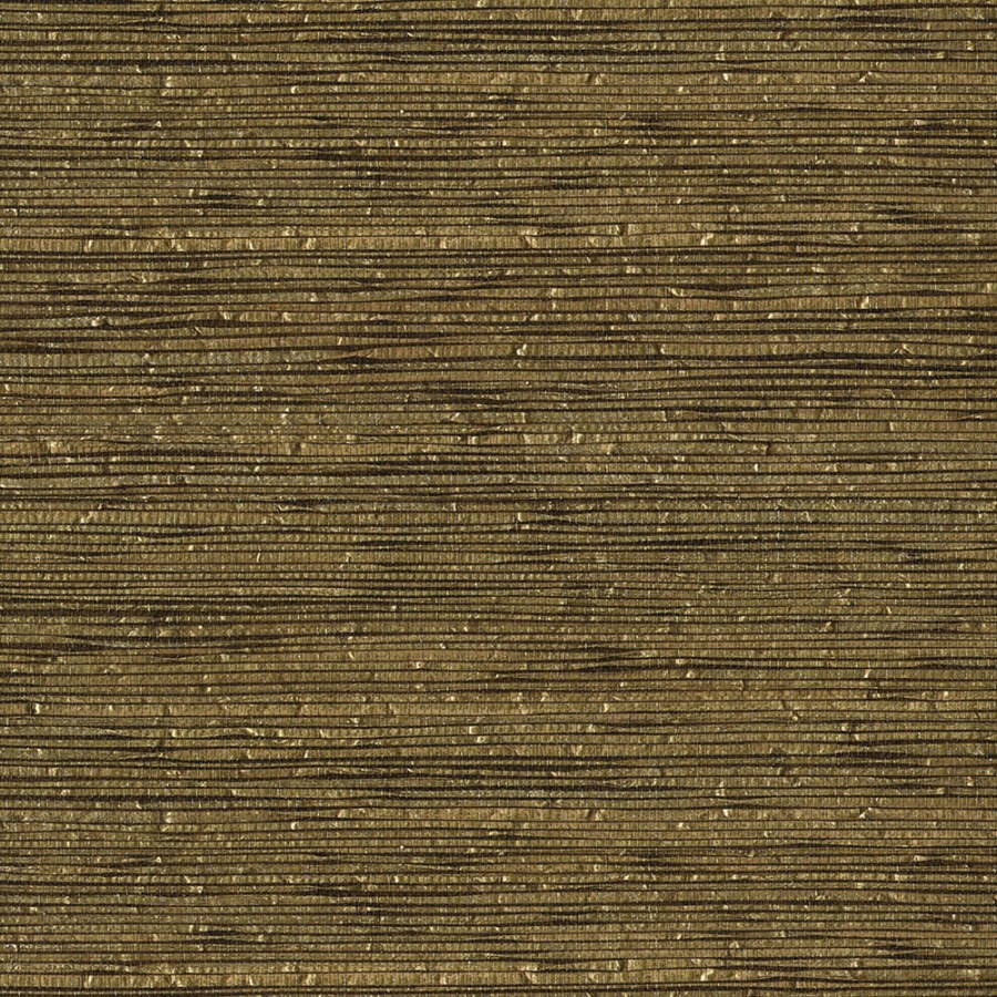Přírodní tapeta hnědá rohož se zlatým leskem 303537 Natural Wallcoverings III Eijffinger
