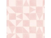 Geometrická růžová tapeta 399091 Mini Me Eijffinger