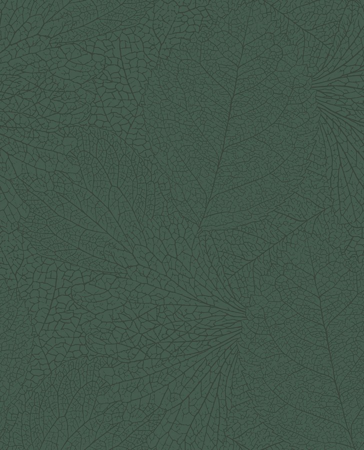 Zelená tapeta metalická listy 324044 Embrace Eijffinger - Tapety Eijffinger
