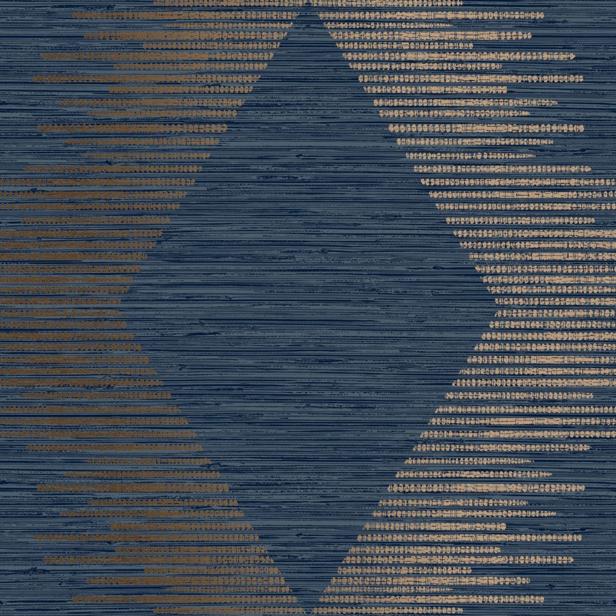 Modrá geometrická Tapeta 120721 | Lepidlo zdrama - Tapety Vavex