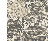 Béžová květinová Tapeta A63001 | Lepidlo zdrama
