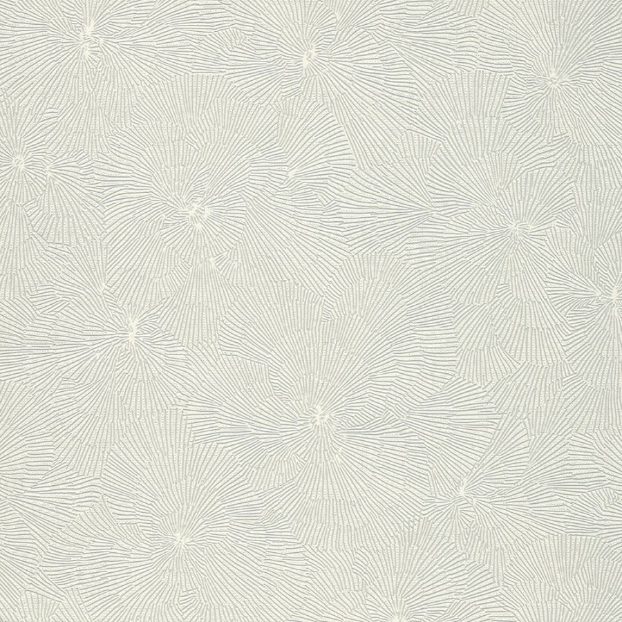 Bílá tapeta s květy 32007 Textilia | Lepidlo zdrama - Tapety Vavex