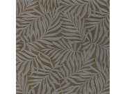 Hnědá Tapeta s vinylovým povrchem Listy 31812 Textilia | Lepidlo zdrama