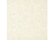 Bílá geometrická Tapeta s vinylovým povrchem 31901 Textilia | Lepidlo zdrama Tapety Vavex