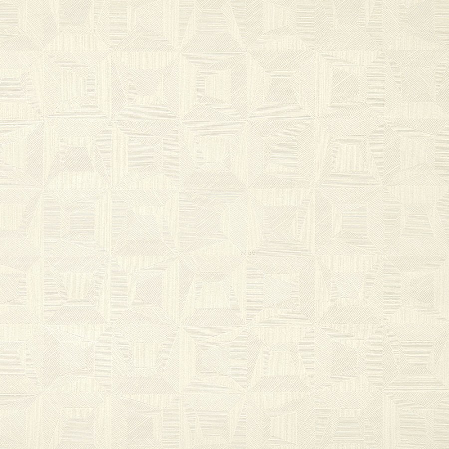 Bílá geometrická Tapeta s vinylovým povrchem 31901 Textilia | Lepidlo zdrama - Tapety Vavex