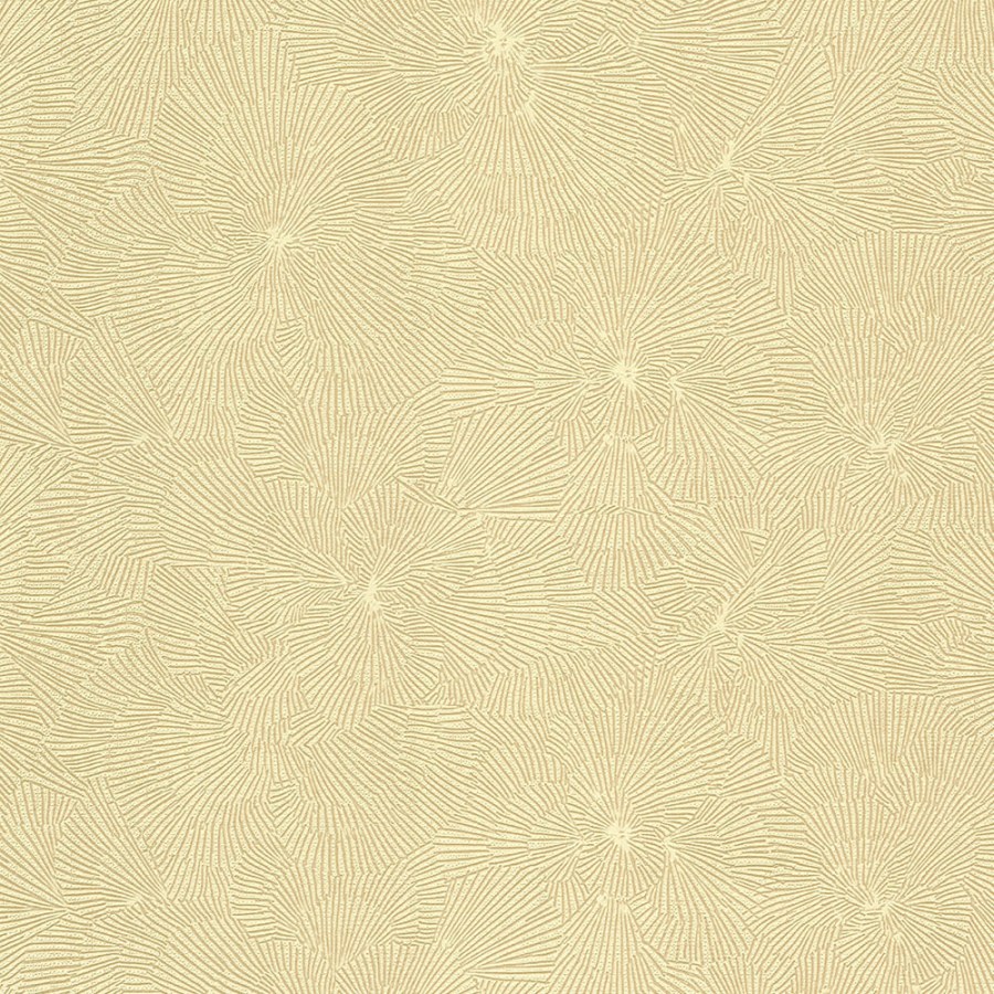 Béžová tapeta s květy 32004 Textilia | Lepidlo zdrama - Tapety Vavex