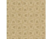 Béžová geometrická Tapeta s vinylovým povrchem 31907 Textilia | Lepidlo zdrama