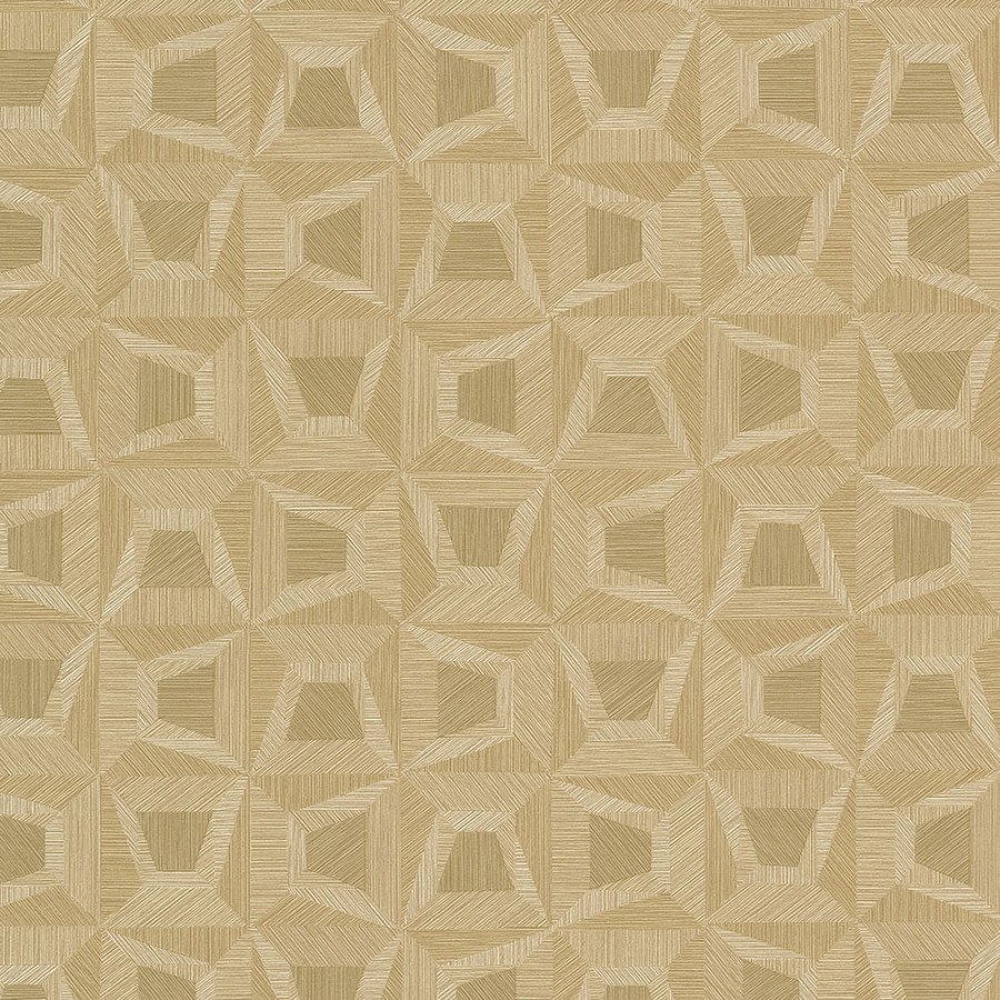 Béžová geometrická Tapeta s vinylovým povrchem 31907 Textilia | Lepidlo zdrama - Tapety Vavex