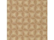 Oranžová geometrická Tapeta s vinylovým povrchem 31908 Textilia | Lepidlo zdrama Tapety Vavex