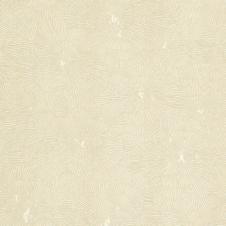 Béžová tapeta s květy 32002 Textilia | Lepidlo zdrama - Tapety Vavex
