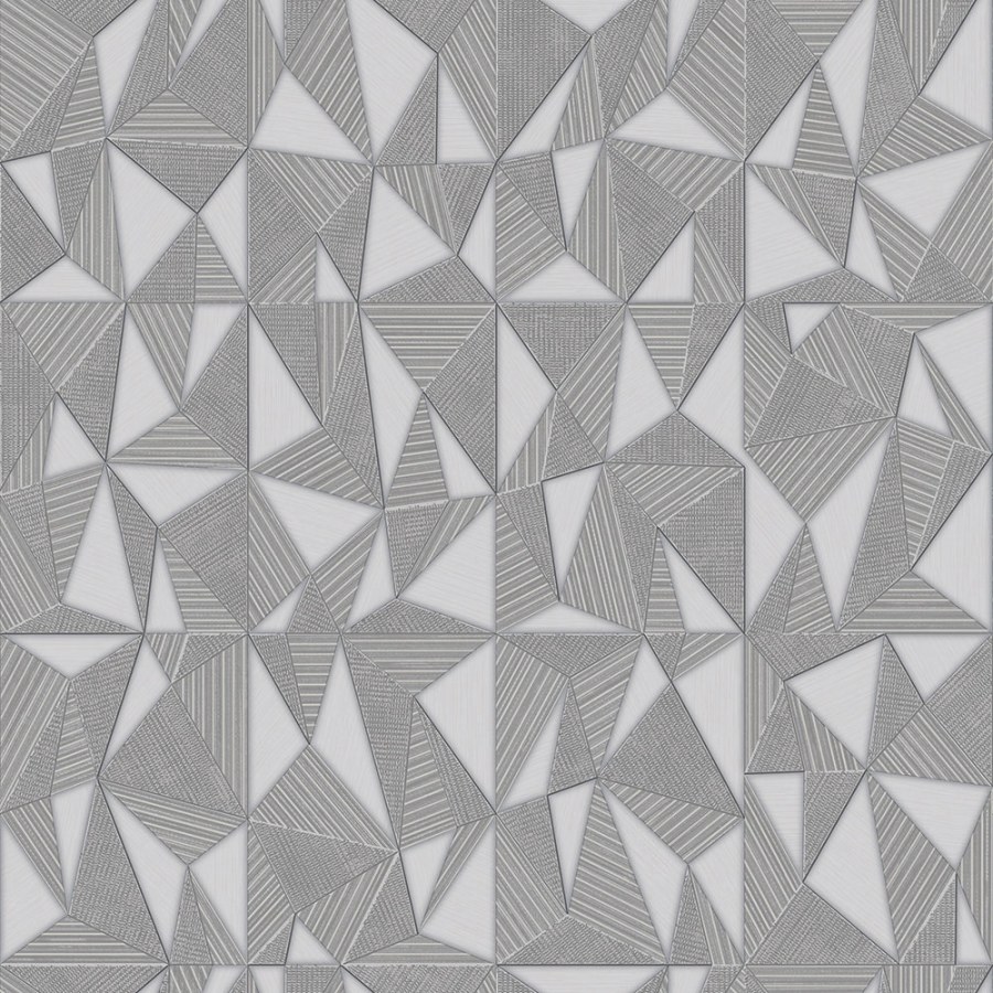 Tapety Adawall - Geometrická Tapeta šedá 23204-3 Omega AdaWall Geometrická Tapeta šedá 23204-3 Omega AdaWall - Tapety Adawall