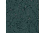 Tapeta | tyrkysová | listy | Z30305 | Trussardi 8