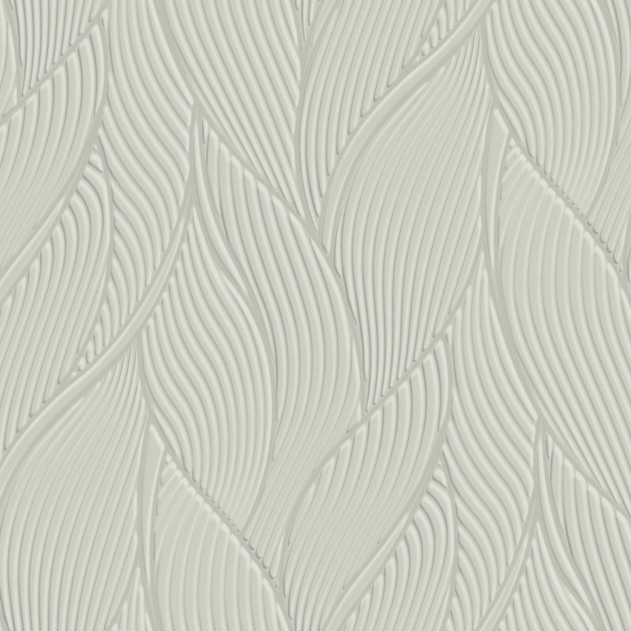 Šedo-stříbrná Tapeta | listy | Z18907 | Trussardi 7 - Tapety Vavex