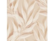 Tapety Vavex - Tapeta hnědo-béžová listy A76103 | Lepidlo zdrama Tapeta hnědo-béžová listy A76103 | Lepidlo zdrama