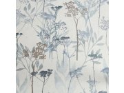 Tapety Vavex - Tapeta bílo-modrá trávy listy 125060 | Lepidlo zdrama Tapeta bílo-modrá trávy listy 125060 | Lepidlo zdrama