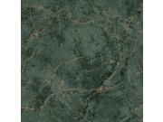 Tapeta zeleno-zlatá mramor A78002 | Lepidlo zdrama