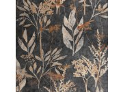 Tapety Vavex - Tapeta černá trávy listy 125057 | Lepidlo zdrama Tapeta černá trávy listy 125057 | Lepidlo zdrama