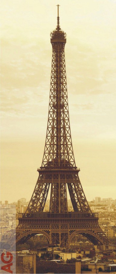 Fototapeta Eiffelova věž FTNV-2815 | 90x202 cm - Fototapety