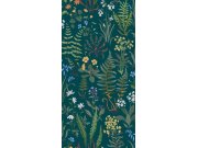 Tapeta na zeď, zelená, květiny, kapradiny, Concerto, Graham Brown Premium