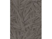 Tapeta na zeď, hnědá, listy, Riviera Maison, Eijffinger