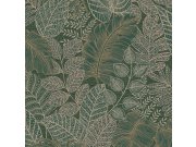 Tapety Yara - Zelená tapeta na zeď Zelená tapeta na zeď