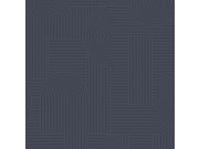 Tapety Yara - Modrá geometrická tapeta na zeď Modrá geometrická tapeta na zeď