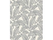 Černo-bílá tapeta na zeď