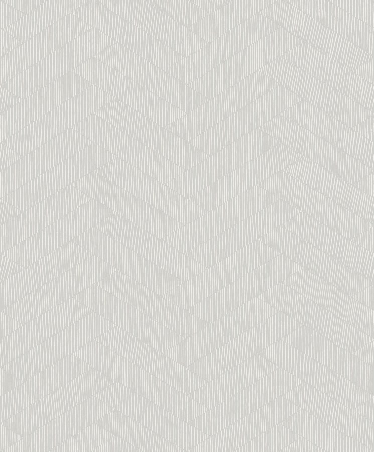 Šedá geometrická tapeta na zeď - Tapety Yara