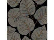 Modrá tapeta na zeď