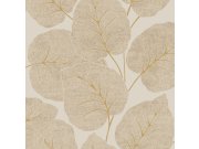 Béžová tapeta na zeď