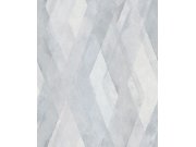 Tapety Yara - Geometrická tapeta na zeď, šedo-modrá, 32448, Shades, Marburg Geometrická tapeta na zeď, šedo-modrá, 32448, Shades, Marburg
