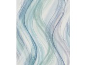 Tapety Yara - Tapeta na zeď, zeleno-modrá, vlny, 32444, Shades, Marburg Tapeta na zeď, zeleno-modrá, vlny, 32444, Shades, Marburg