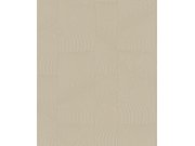 Tapety Yara - Tapeta na zeď, hnědo-béžová, grafický 3D vzor, Terra, Marburg Tapeta na zeď, hnědo-béžová, grafický 3D vzor, Terra, Marburg