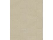 Tapety Yara - Tapeta na zeď, hnědo-béžová, grafický 3D vzor, Terra, Marburg Tapeta na zeď, hnědo-béžová, grafický 3D vzor, Terra, Marburg