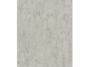 Tapeta na zeď, šedo-stříbrná, štuková omítka, City Romance, Marburg