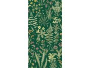 Tapeta na zeď, zelená, květiny, kapradiny, Concerto, Graham Brown Premium