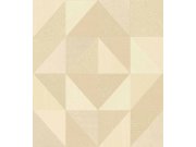 Geometrická tapeta na zeď, béžová, Vitalis, Parato by Cristiana Masi Tapety Yara