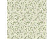 Tapeta , zelená, listy bambusu, Laura Ashley Signature