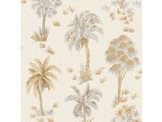 Tapeta na zeď, krémová, stromy, Marrakech, Zambaiti Parati