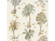 Tapeta na zeď, krémová, stromy, Marrakech, Zambaiti Parati