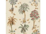 Tapeta na zeď, béžová, stromy, Marrakech, Zambaiti Parati