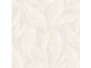 Tapety Yara - Tapeta na zeď, bílo-šedá, listy, Casa Chic, Zambaiti Parati Tapeta na zeď, bílo-šedá, listy, Casa Chic, Zambaiti Parati