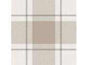Tapeta na zeď, šedo-béžová, imitace látky, Top Stripes, Parato by Cristiana Masi Tapety Yara